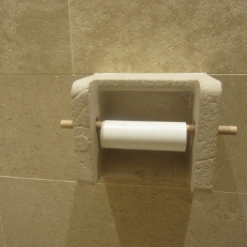 wc-rolhouder in witsteen simyra brossato