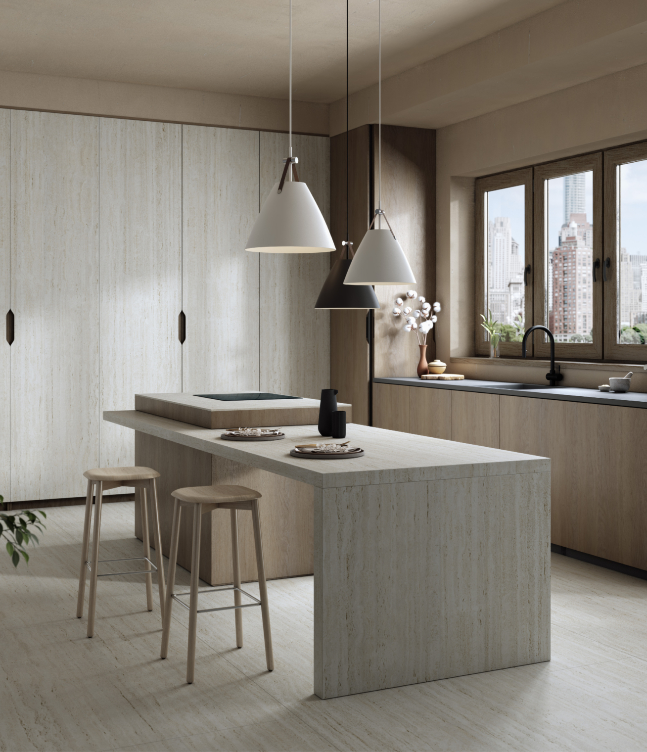 Dekton Marmorio Kitchen